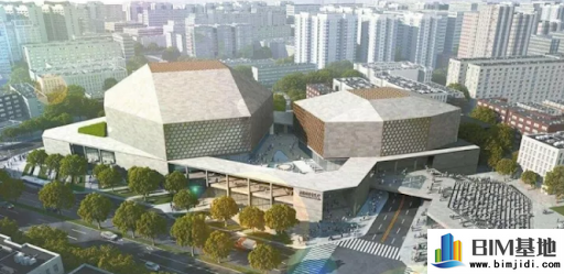 2010世博会演艺中心的三维模型