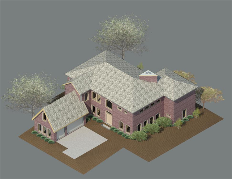 BIM模型-revit模型-独栋别墅住宅