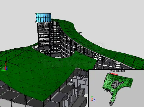 曲面屋面酒店BIM建筑设计(含ArchiCAD模型)插图(4)