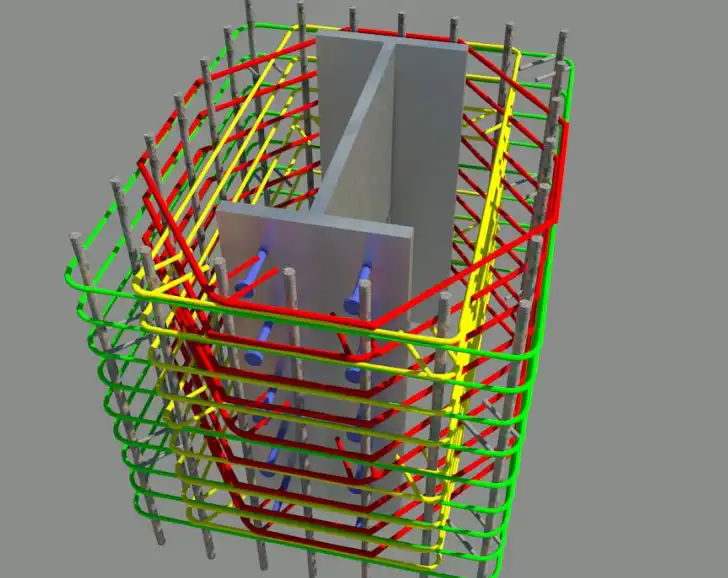 型钢混凝土结构BIM运用汇报（附型钢族）插图(2)