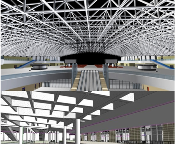 中信建筑设计院乌鲁木齐高铁火车站项目的BIM实践插图(2)