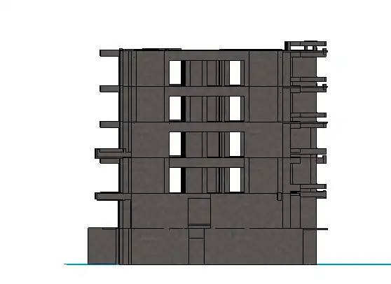 8层住宅楼工程Revit模型图（Revit2014）插图(1)