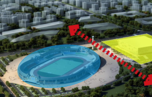 BIM城市核心3000座体育场馆建筑设计方案文本（含全专业CAD）插图