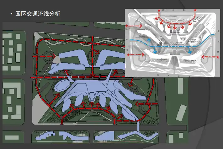 BIM模型大赛展示-上海某中心区域规划插图(1)