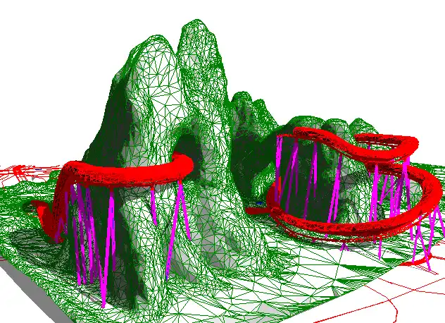 海洋王国冰山三维BIM结构布置设计案例插图(1)