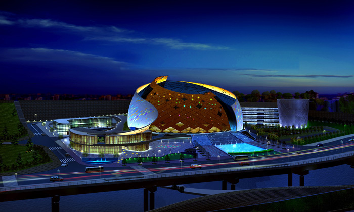 基于Revit平台的复杂建筑BIM应用-重庆国际马戏城插图
