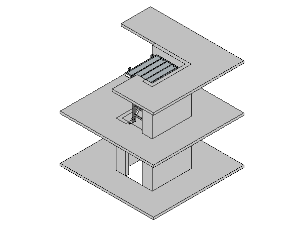 电梯井作业平台模型及技术交底视频（2014）插图(3)