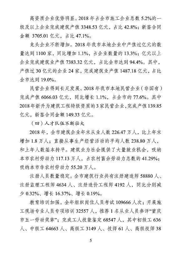 BIM与装配式|重庆市2018年建筑业发展报告-BIM基地-5